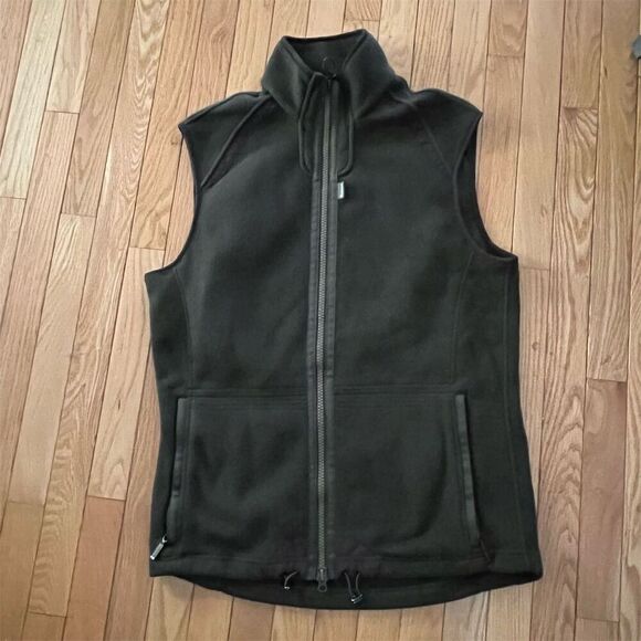Barbour Men's Fleece Langdale Gilet Vest Black Size L Casual - Picture 2 of 16